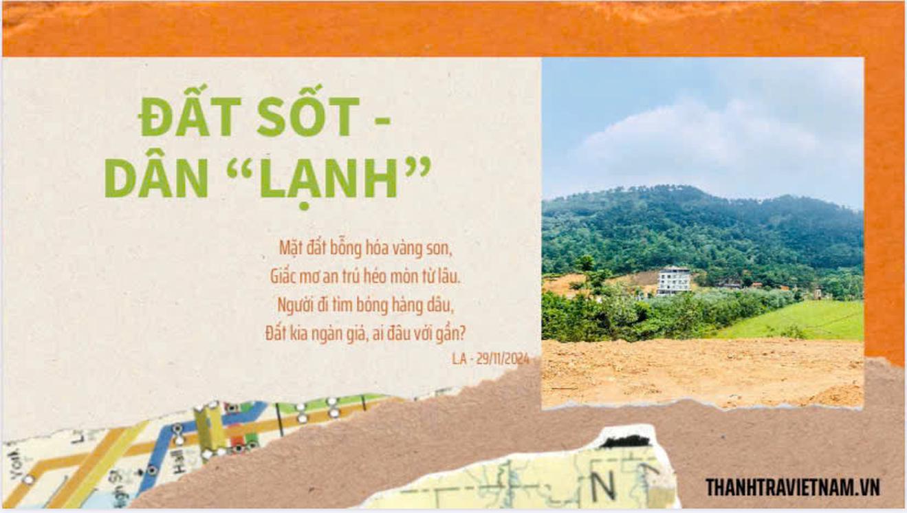 Đất sốt, dân "lạnh"