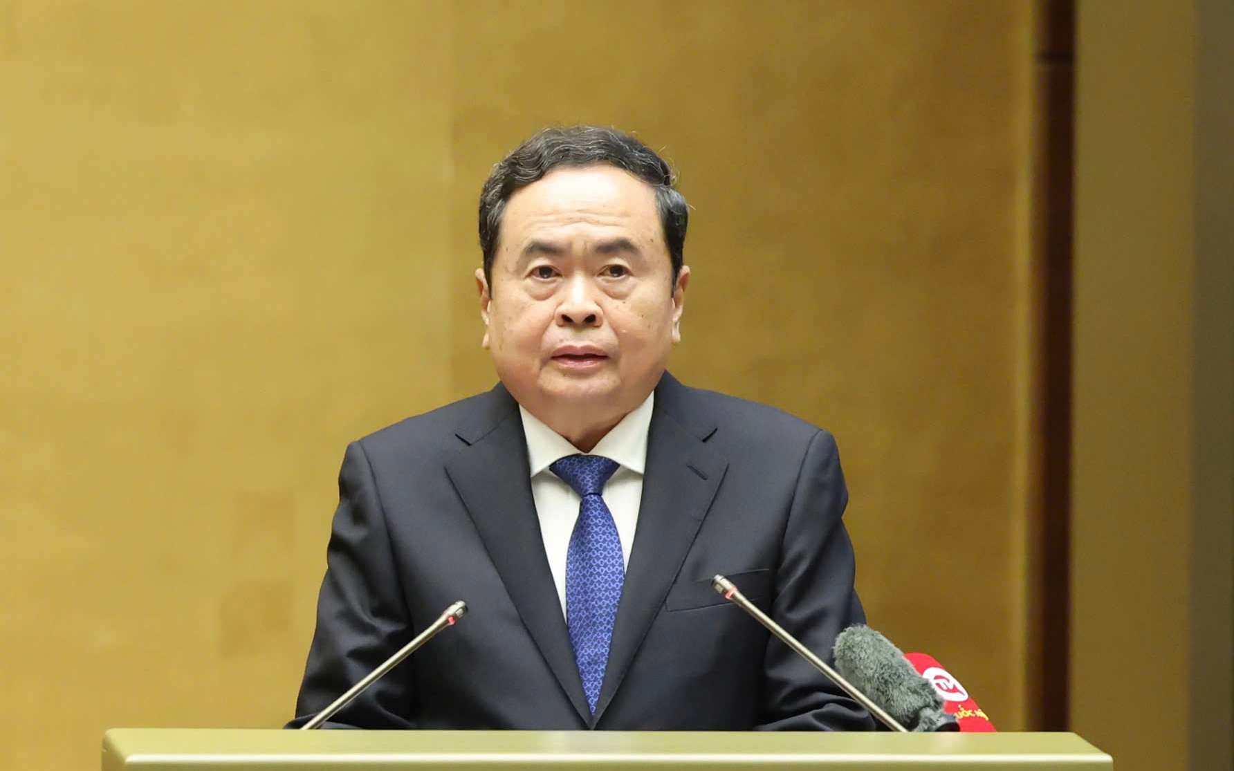 Chủ tịch Quốc hội Trần Thanh Mẫn. Ảnh: https://chinhphu.vn/