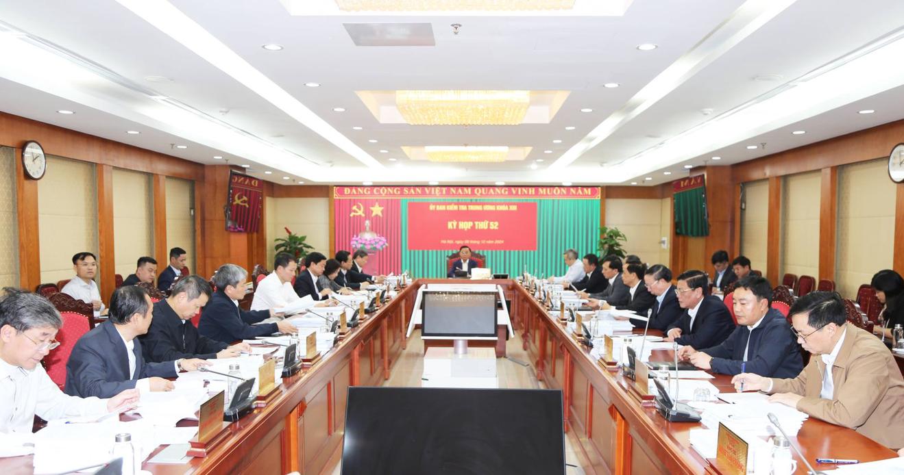 Ủy ban Kiểm tra Trung ương yêu cầu một số tổ chức đảng và đảng viên kiểm điểm nghiêm túc, khắc phục các vi phạm