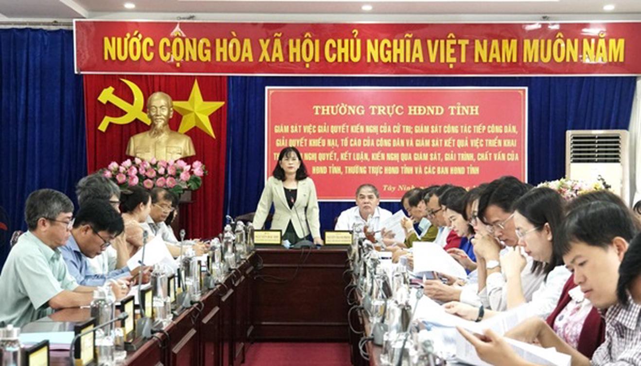 Tây Ninh: Khiếu nại, tố cáo giảm mạnh, không có điểm nóng về khiếu kiện