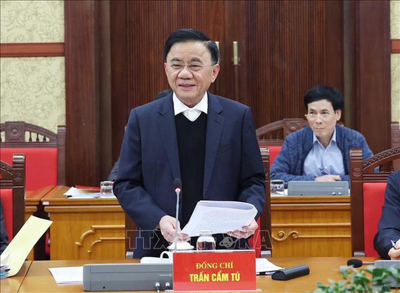 Hoàn thiện đề án tinh gọn bộ máy các cơ quan, Ban Đảng