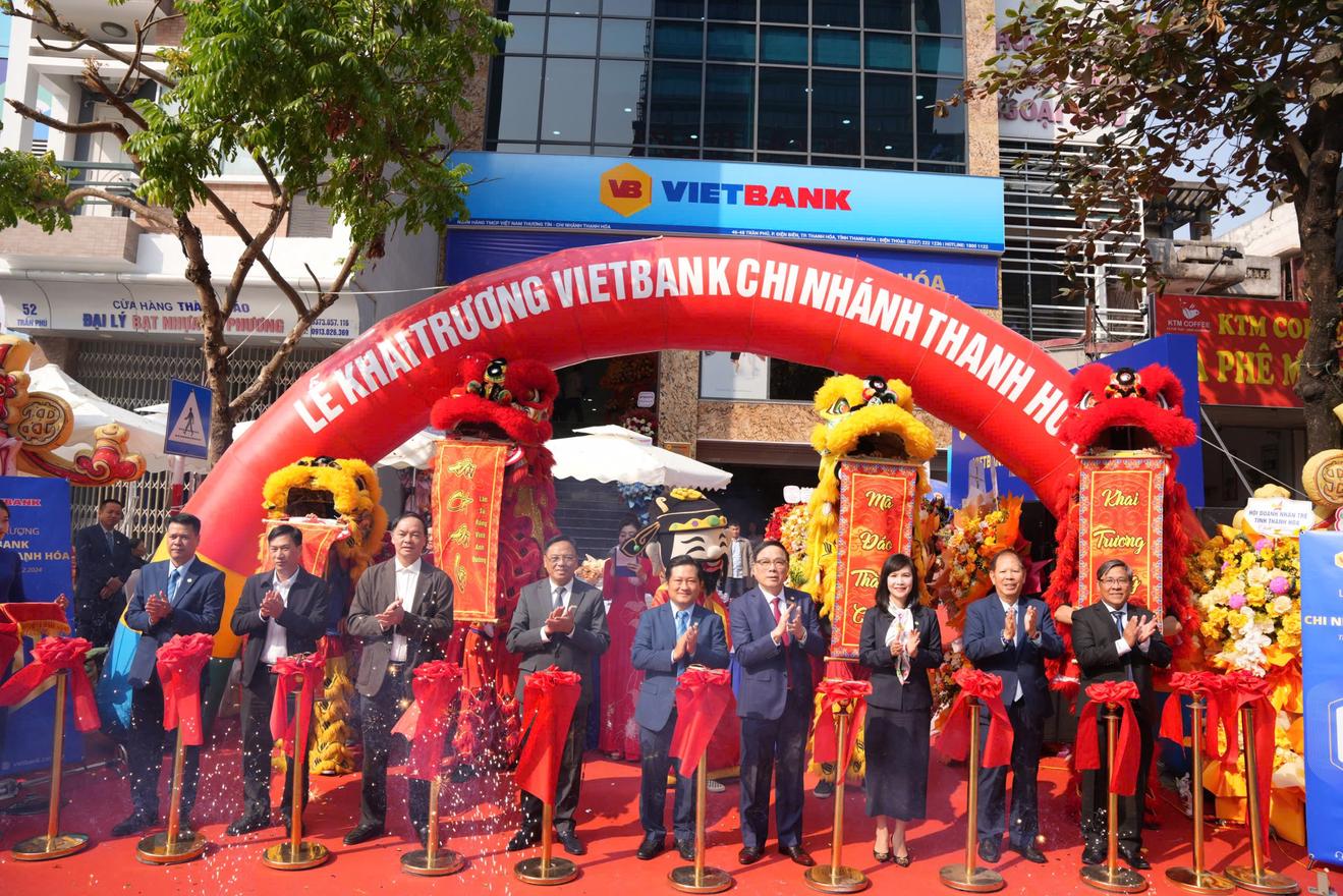 VietBank liên tiếp khai trương hai chi nhánh lớn tại Thanh Hóa và Lâm Đồng