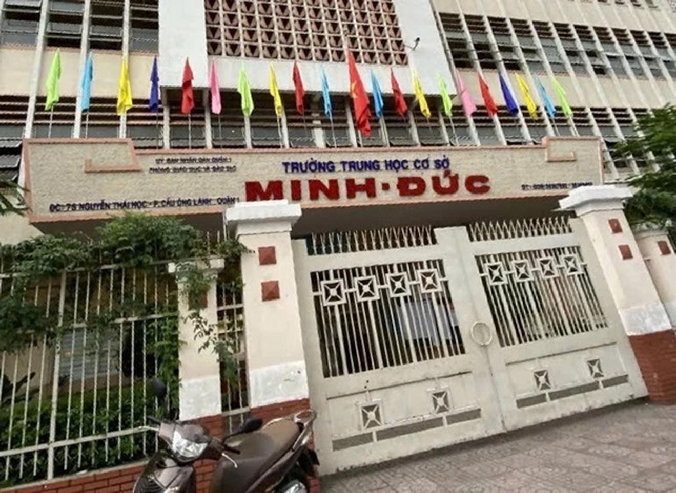 Quận 1, TP HCM: Trường THCS Minh Đức nhiều vi phạm trong tài chính
