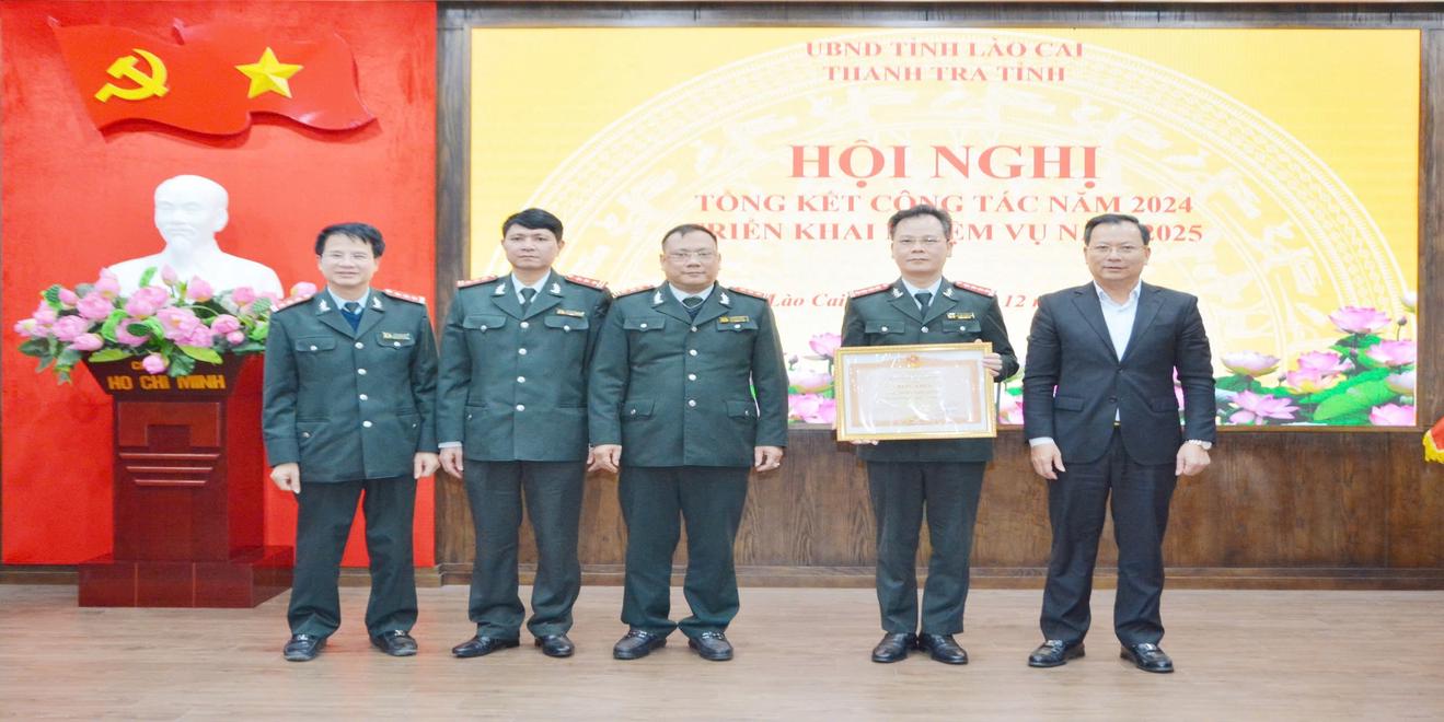 Ngành Thanh tra tỉnh Lào Cai tổng kết công tác năm 2024, triển khai nhiệm vụ năm 2025
