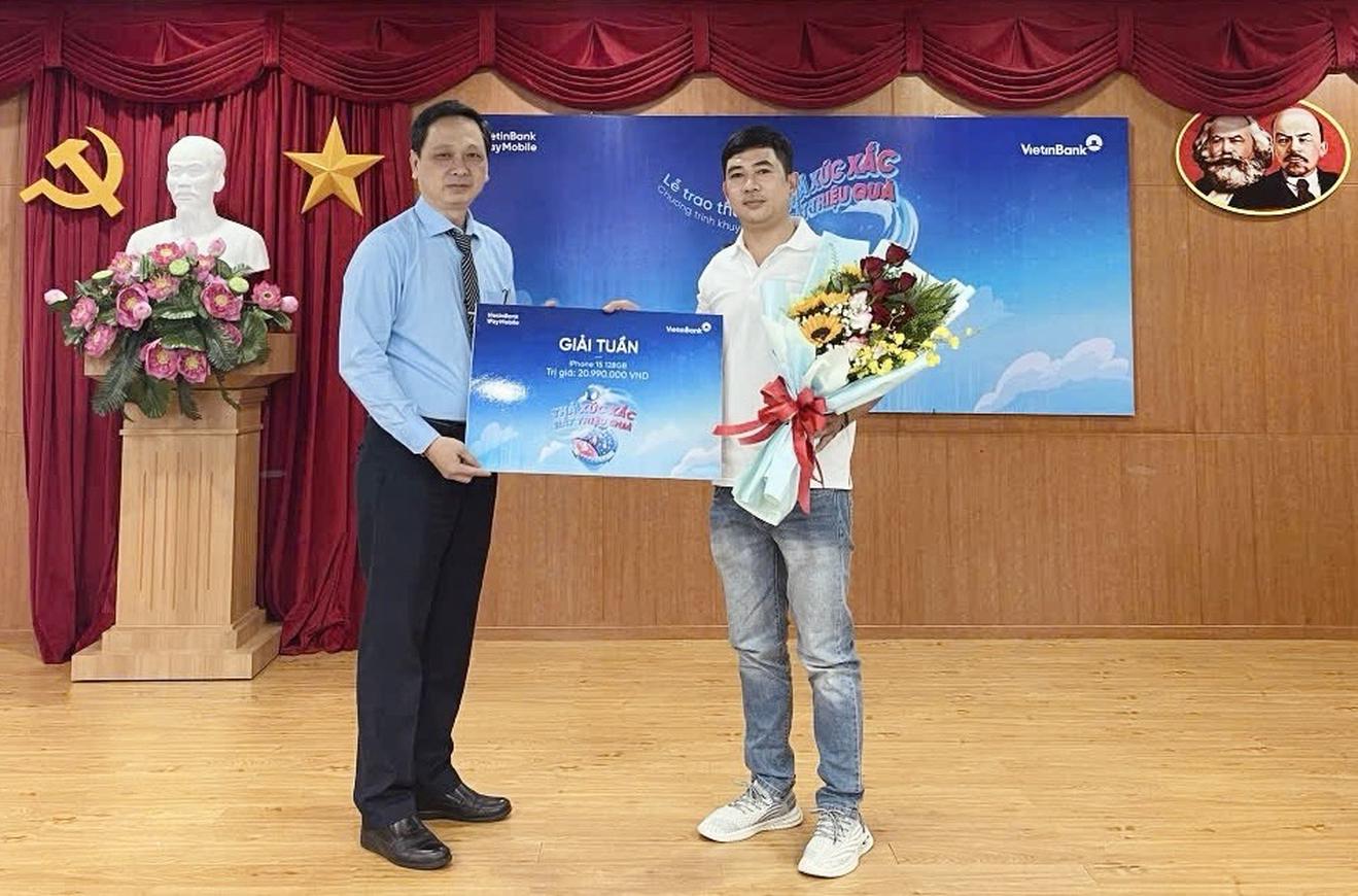 Lộ diện những chủ nhân may mắn trúng iPhone 15, AirPods 3 chương trình “Thả xúc xắc - Bắt triệu quà” của VietinBank iPay Mobile
