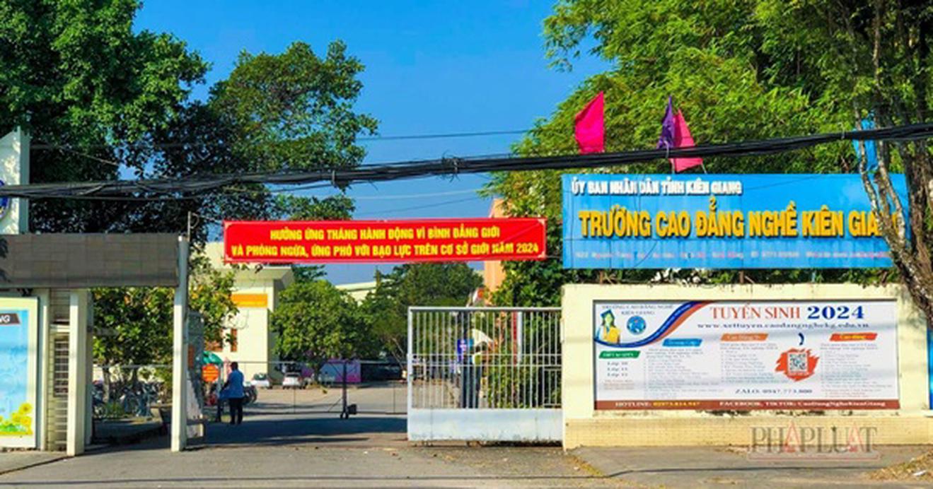 Kiến nghị chuyển vụ việc sai phạm tại Trường Cao đẳng Nghề Kiên Giang sang cơ quan điều tra