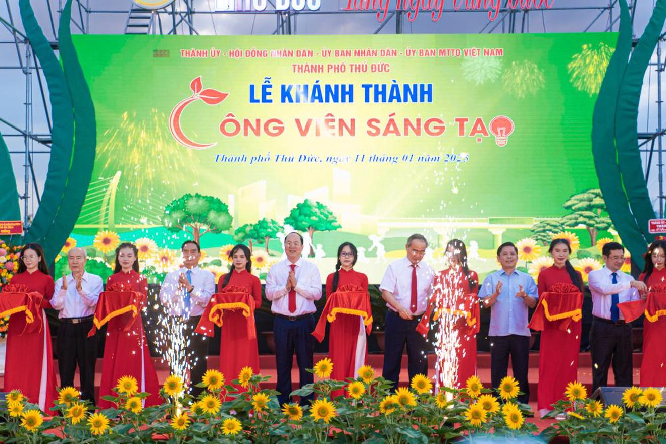 Biểu tượng mới, đánh dấu sự phát triển không ngừng của thành phố Thủ Đức