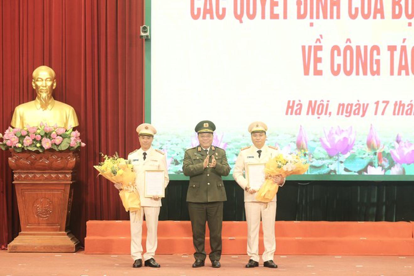 Công an Hà Nội có 2 tân Phó Giám đốc