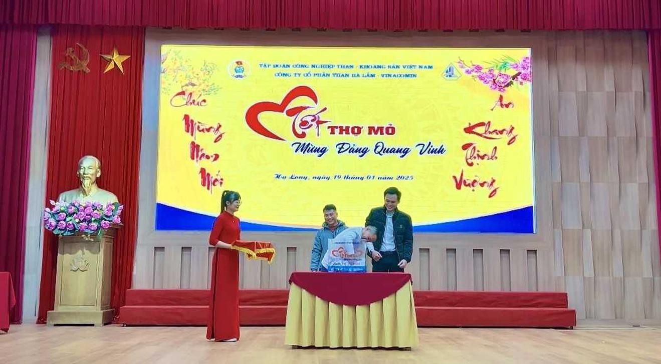 Xuân về với thợ mỏ Than Hà Lầm