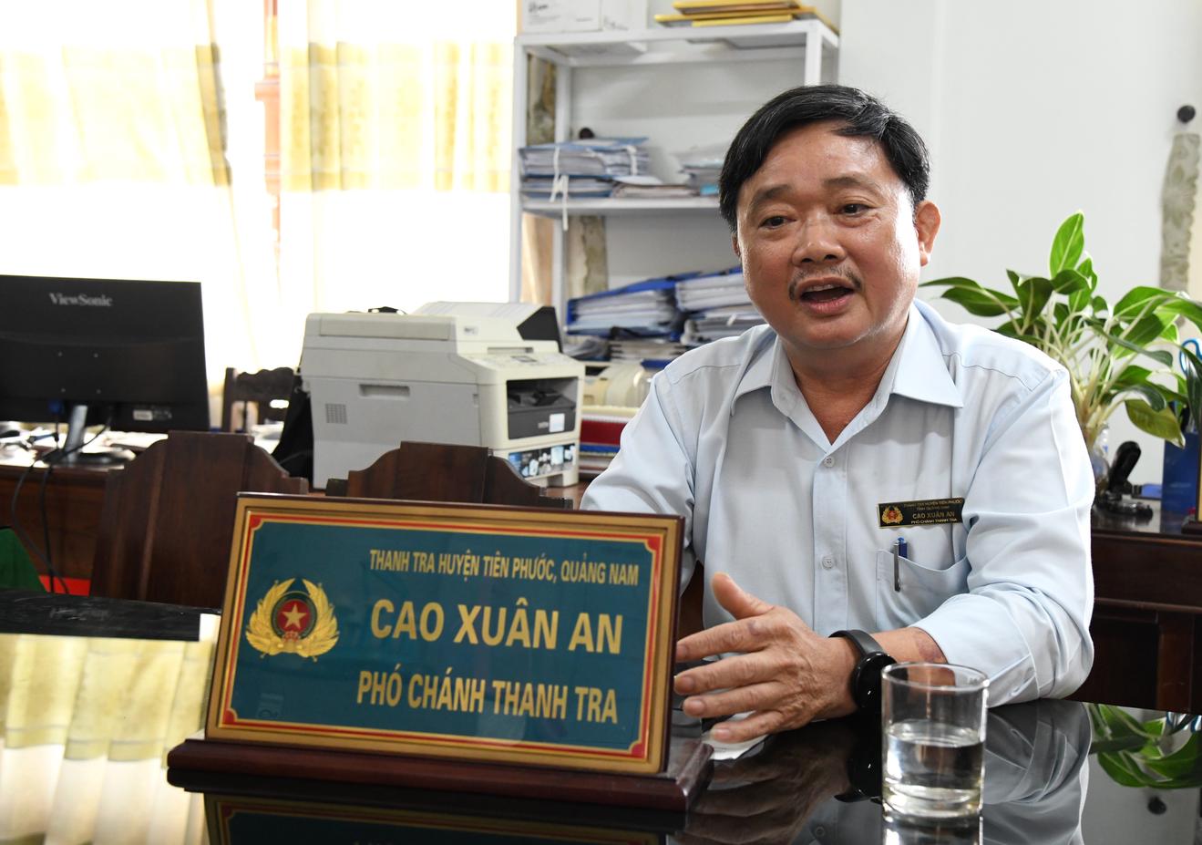Thanh tra huyện Tiên Phước, Quảng Nam: Tỷ lệ thu hồi nộp ngân sách gần 99%