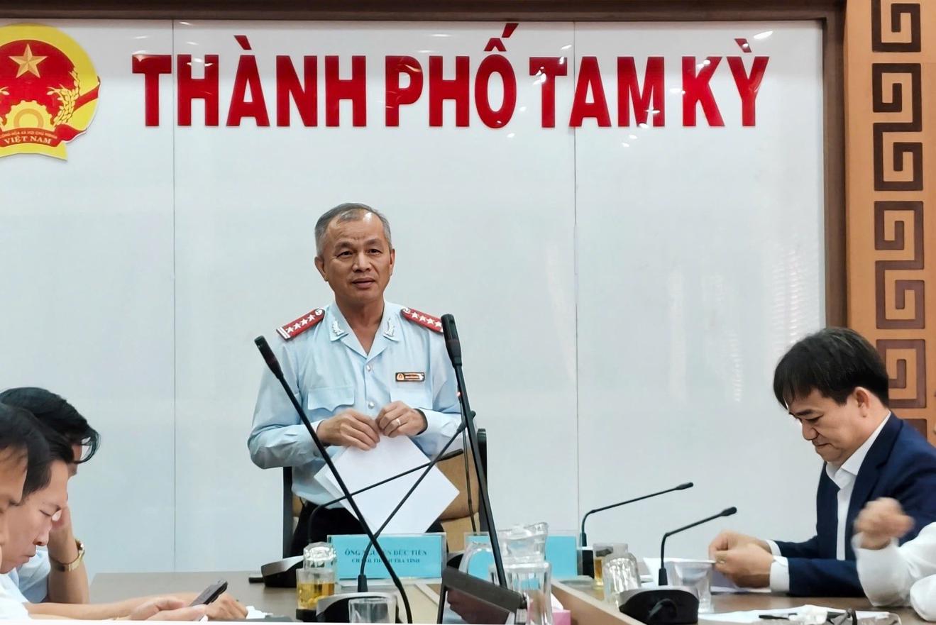 Thanh tra công tác quản lý và sử dụng kinh phí đầu tư xây dựng cơ bản tại thành phố Tam Kỳ