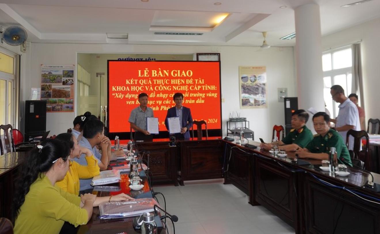 Phú Yên thanh tra tại Sở Khoa học và Công nghệ