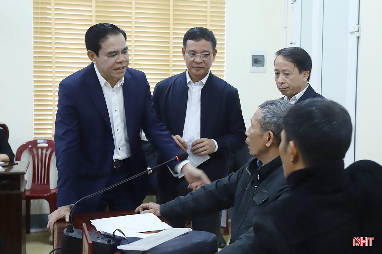 Lãnh đạo tỉnh Hà Tĩnh tiếp công dân định kỳ