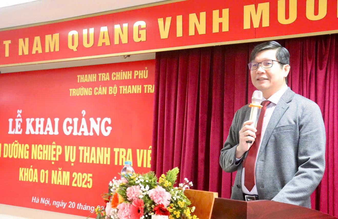 Khai giảng lớp bồi dưỡng nghiệp vụ thanh tra viên
