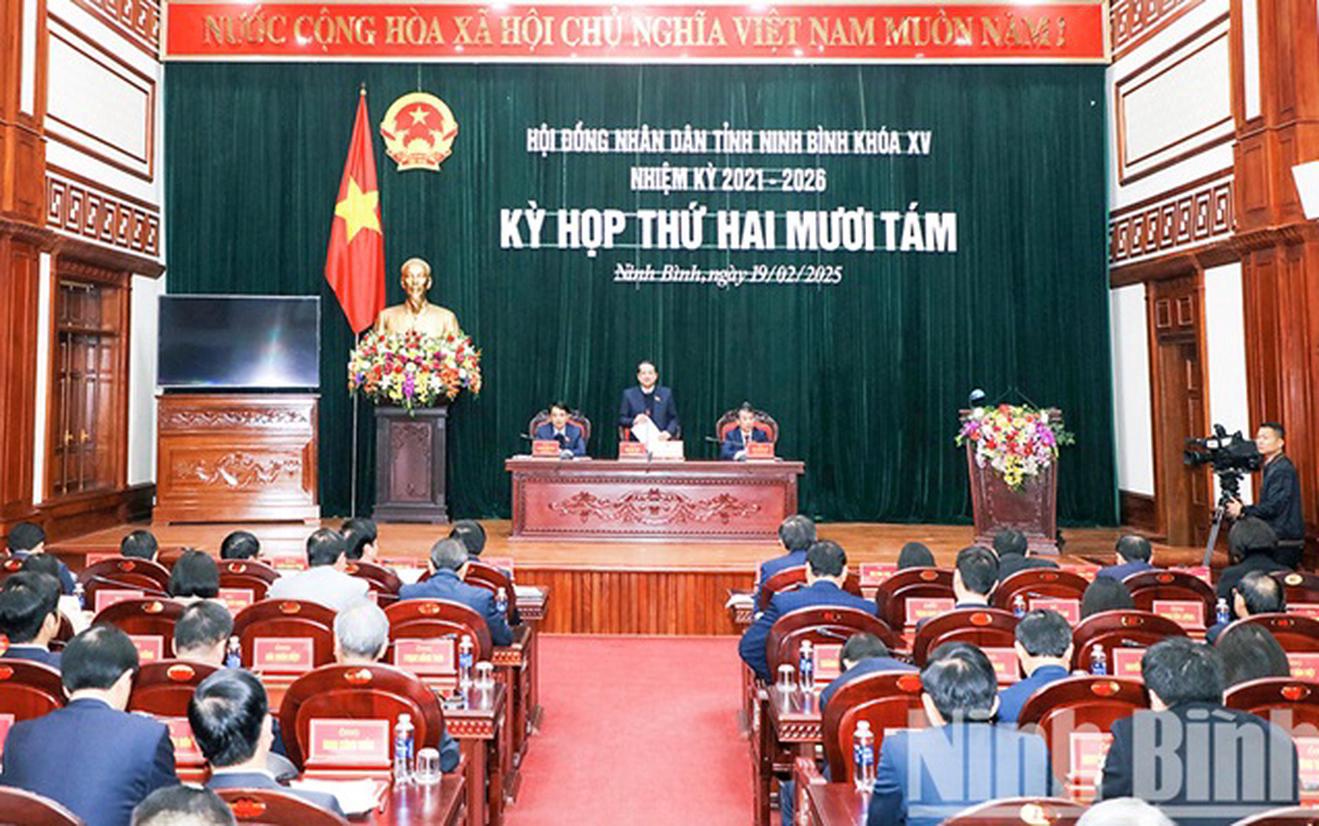 Ninh Bình thông qua Nghị quyết sắp xếp lại cơ quan chuyên môn trực thuộc UBND tỉnh