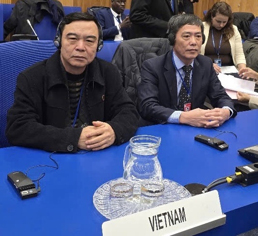 Đoàn đại biểu của Thanh tra Chính phủ do ông Nguyễn Hồng Điệp, Trưởng ban tiếp Công dân Trung ương làm Trưởng đoàn. Ảnh: Thành Dương