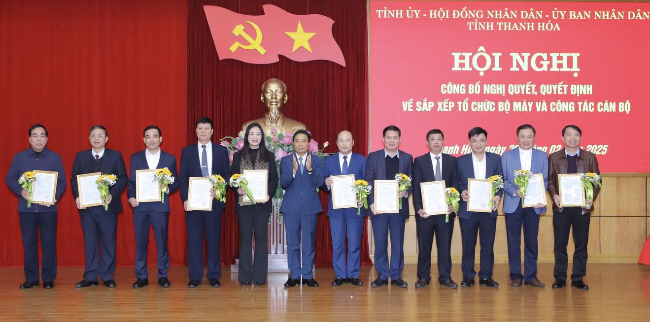 Thanh Hóa: Đảm bảo điều kiện để tổ chức bộ máy đi vào hoạt động từ 1/3
