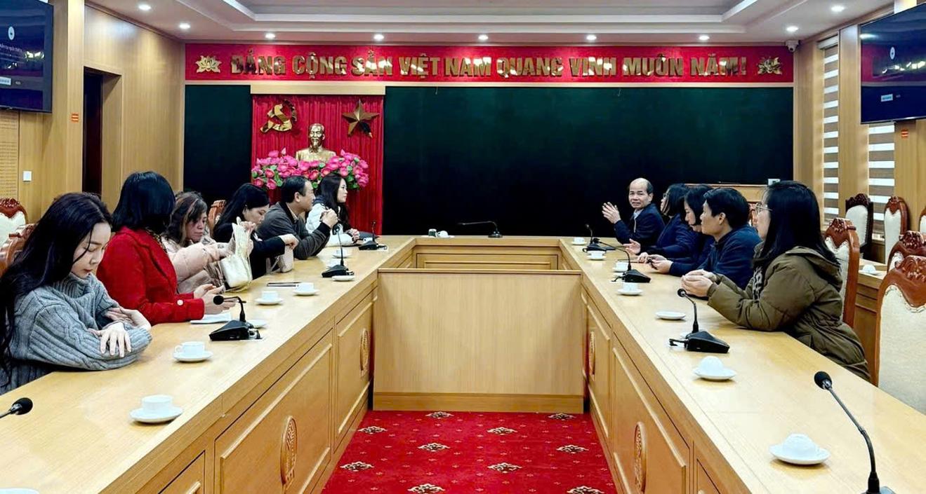 Trường Cán bộ thanh tra trao đổi kinh nghiệm  tại tỉnh Thái Nguyên