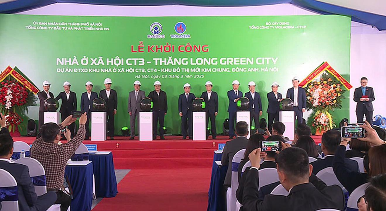 Hà Nội: Khởi công xây dựng 1.100 căn nhà ở xã hội