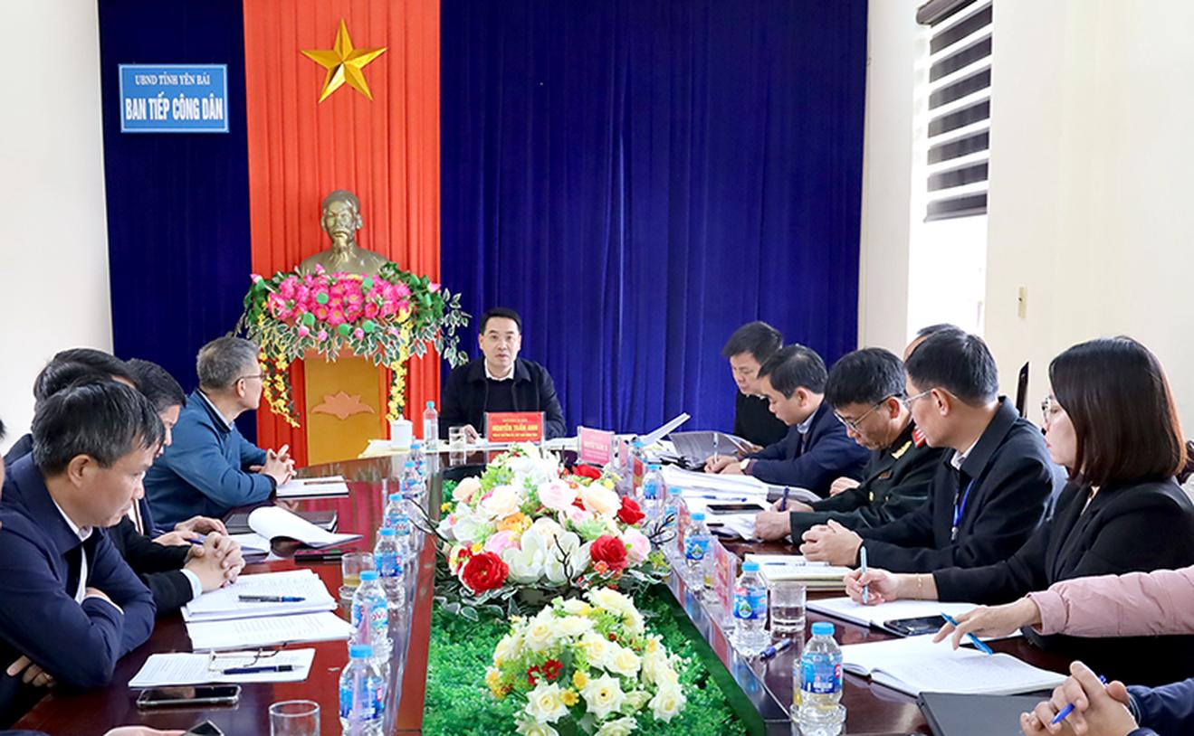 Chủ tịch UBND tỉnh Yên Bái trực tiếp lắng nghe và giải quyết vấn đề dân sinh