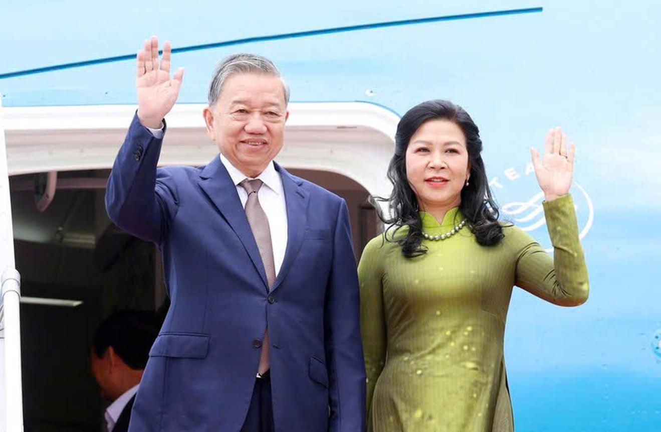 Tổng Bí thư Tô Lâm bắt đầu thăm cấp Nhà nước Indonesia và thăm chính thức Ban Thư ký ASEAN