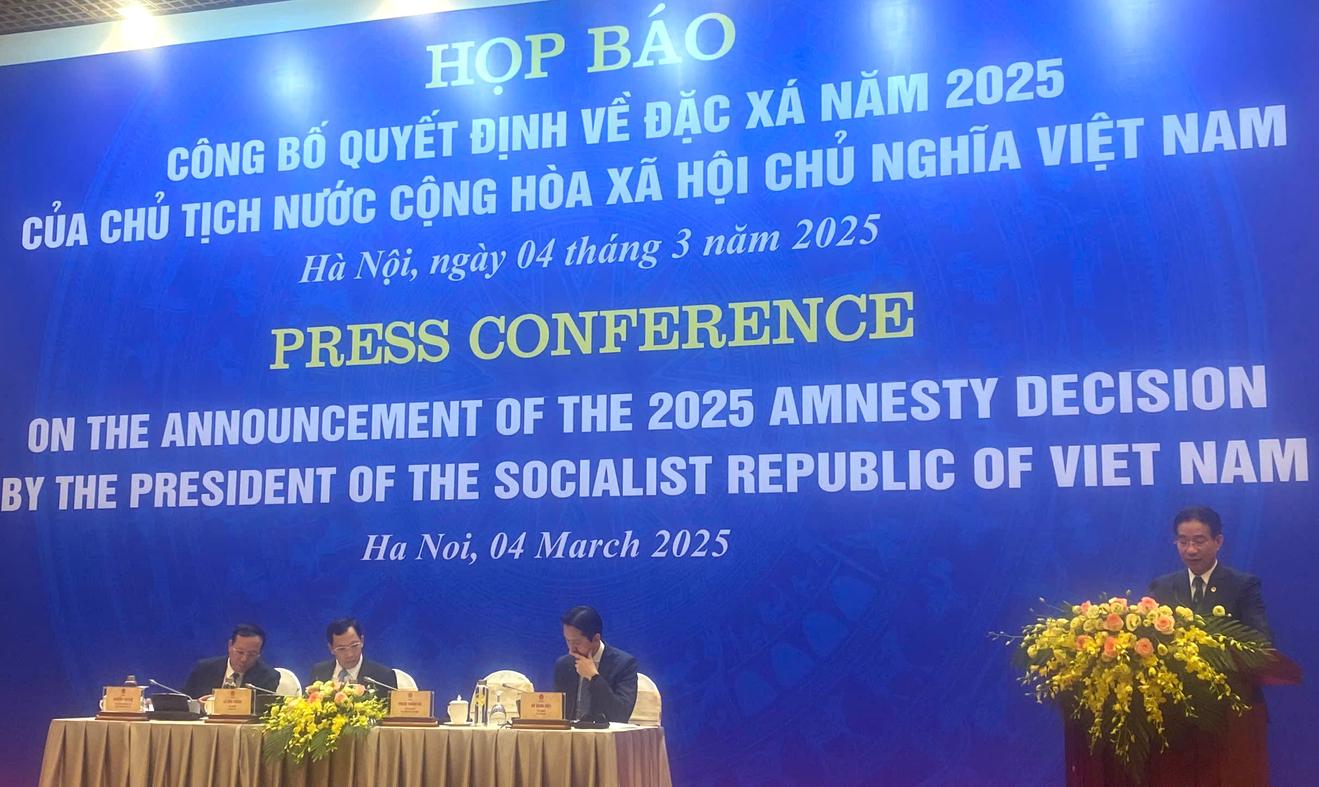 Hướng dẫn triển khai đặc xá năm 2025