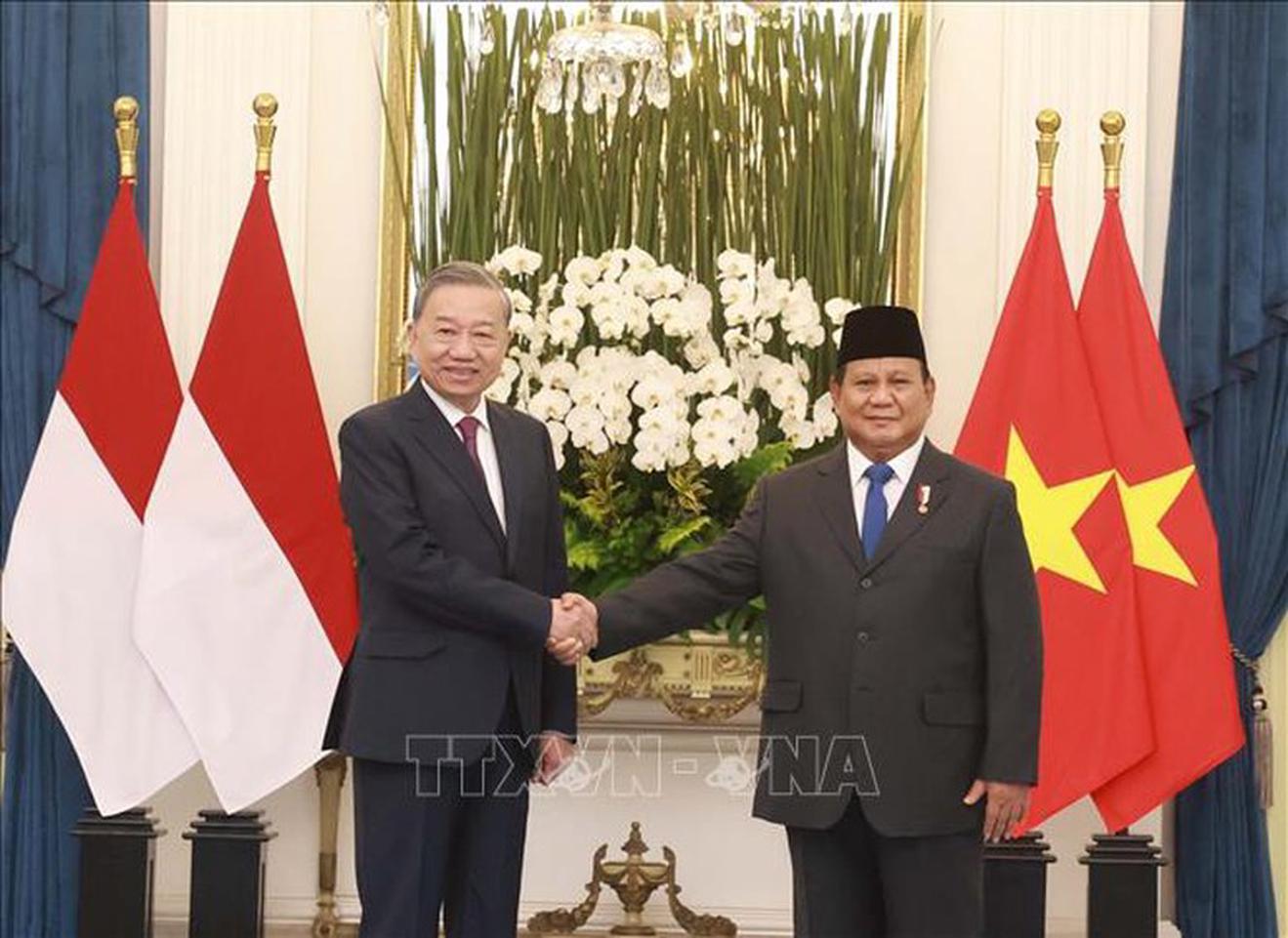 Việt Nam - Indonesia nâng cấp quan hệ lên Đối tác Chiến lược toàn diện 