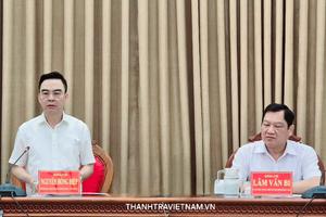 Thanh tra Chính phủ làm việc với Cà Mau: Giải quyết khiếu nại, tránh “điểm nóng” trước Đại hội Đảng