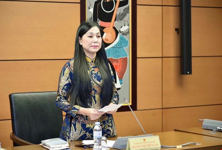 Cựu Bí thư Vĩnh Phúc Hoàng Thị Thuý Lan. Ảnh: Phạm Thắng/plo.vn