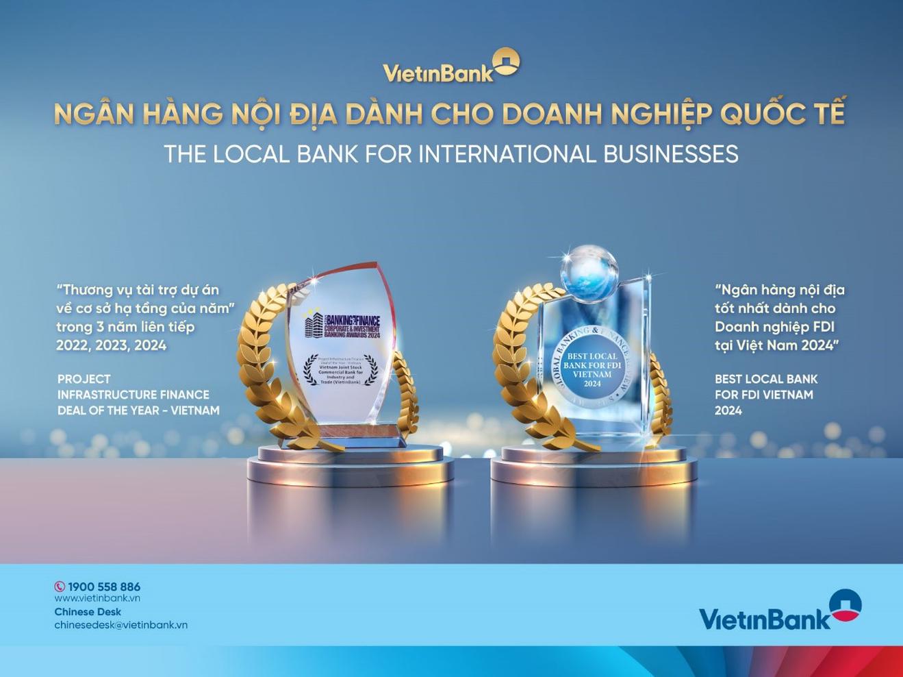 VietinBank đón dòng vốn đầu tư Hoa ngữ