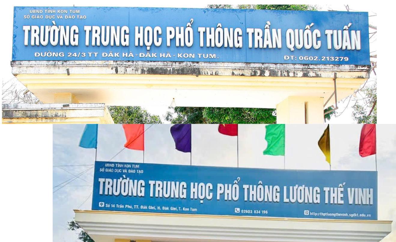 Kon Tum: Tồn tại, hạn chế tại Trường Lương Thế Vinh, Trần Quốc Tuấn