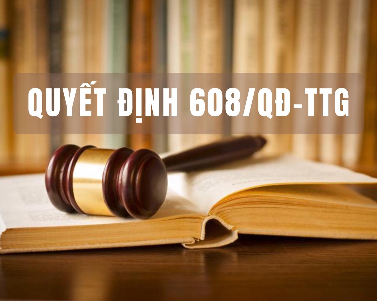 Quyết định 608/QĐ-TTg: Tháo gỡ “điểm nghẽn” thể chế, thúc đẩy phát triển kinh tế - xã hội