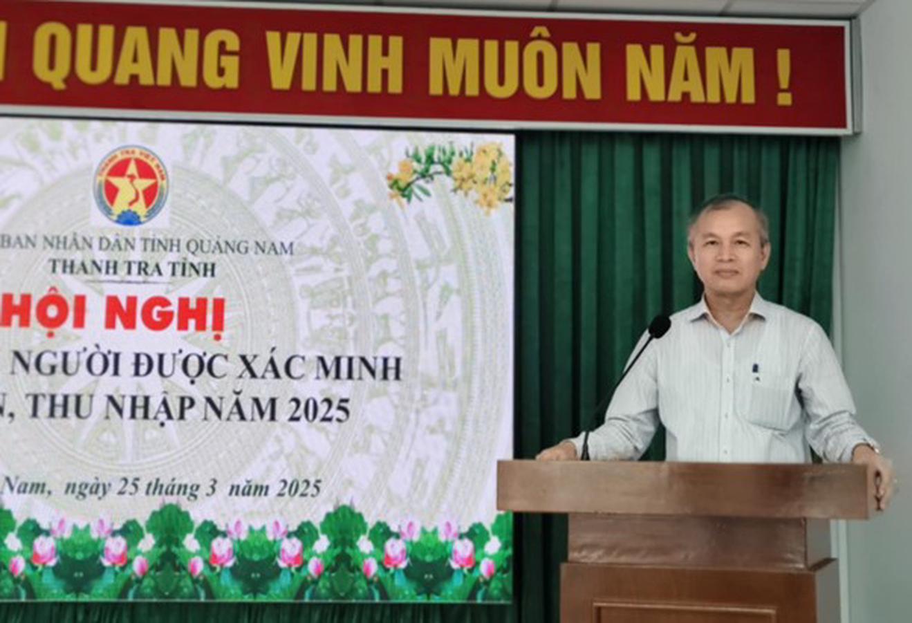 Quay số lựa chọn ngẫu nhiên người xác minh tài sản, thu nhập năm 2025