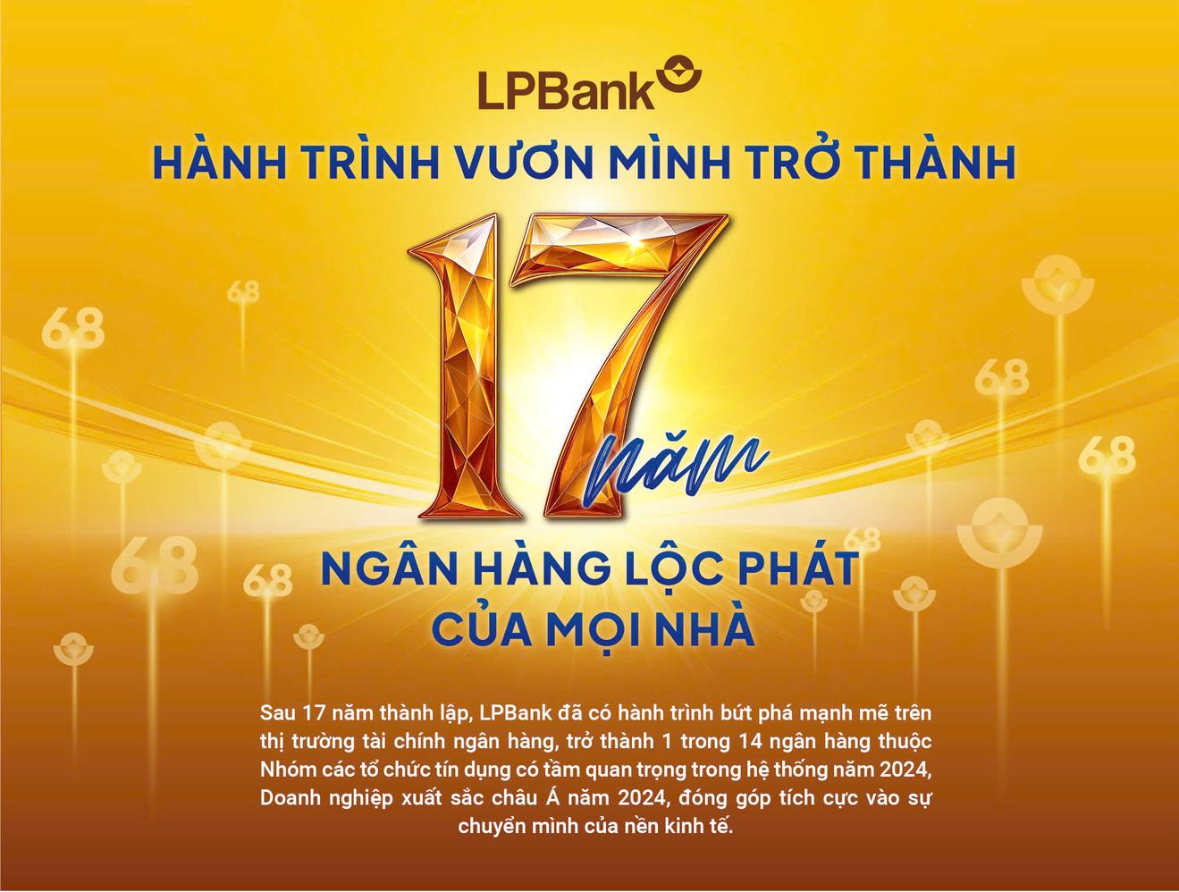 LPBANK: HÀNH TRÌNH VƯƠN MÌNH TRỞ THÀNH NGÂN HÀNG LỘC PHÁT CỦA MỌI NHÀ
