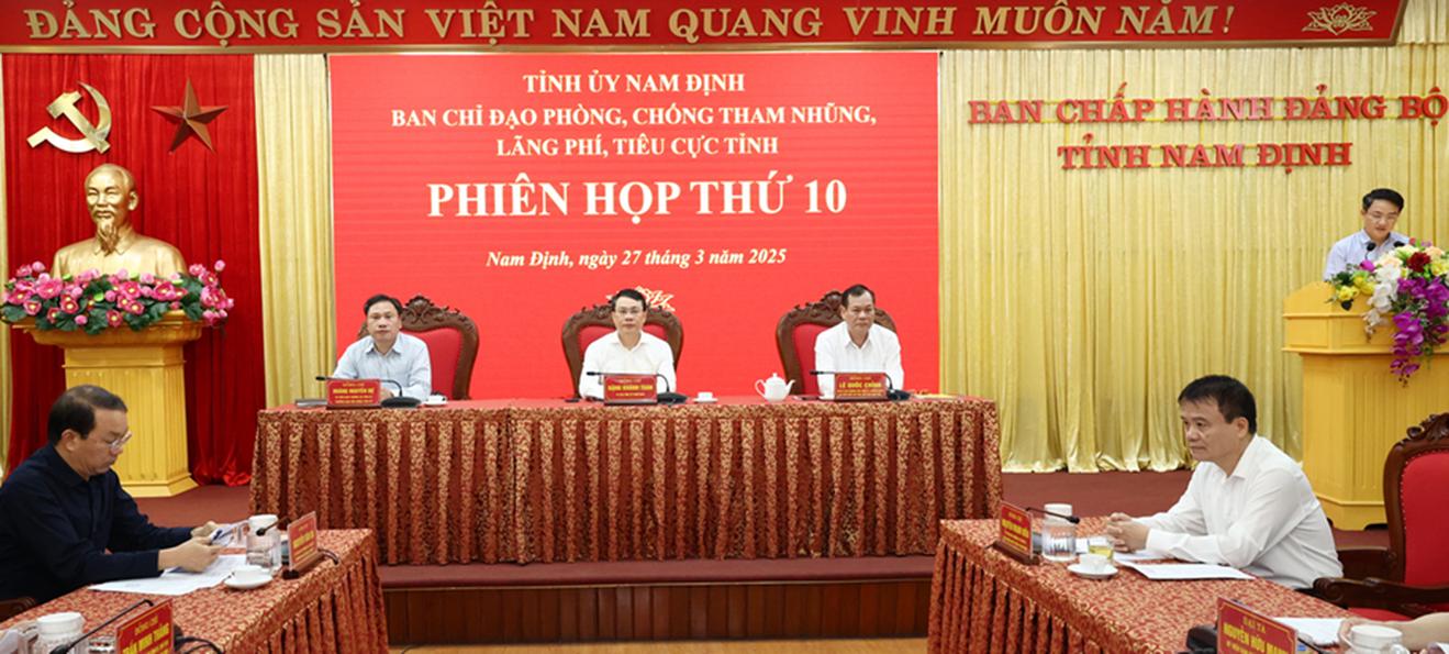 Nam Định: Phòng chống tham nhũng, tiêu cực gắn với tinh gọn bộ máy