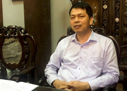 TS. Lê Xuân Kiêu – Giám đốc Trung tâm Hoạt động Văn hóa Khoa học Văn Miếu - Quốc Tử Giám. Ảnh: TV