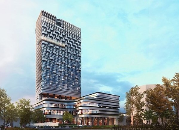 Phối cảnh tổng thể khách sạn 5 sao Pullman Hải Phòng