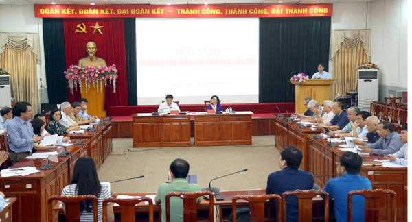 Quang cảnh hội nghị. (Ảnh: TH)