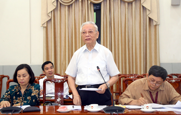 Các đại biểu tham dự Hội nghị nêu rất nhiều ý kiến tâm huyết, trách nhiệm.(Ảnh: TH)