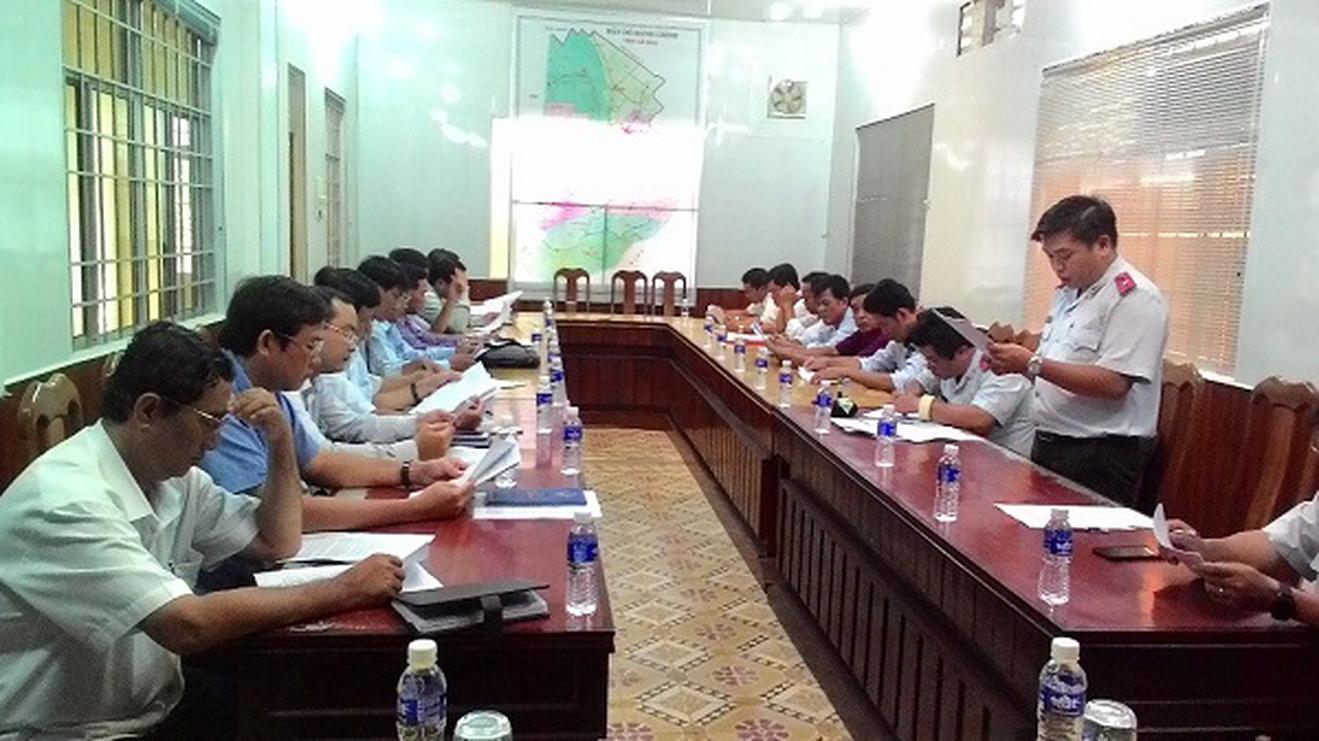 Qua thanh tra, xử lý nhiều sai phạm về đất đai trên địa bàn huyện Cái Nước