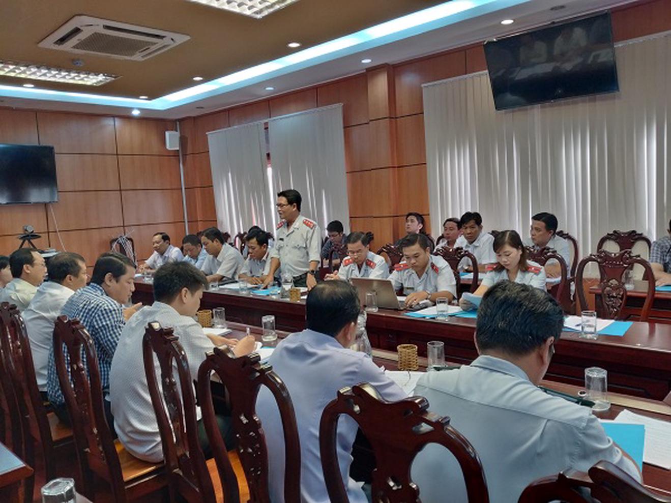 Công bố Quyết định thanh tra tại UBND thành phố Cà Mau