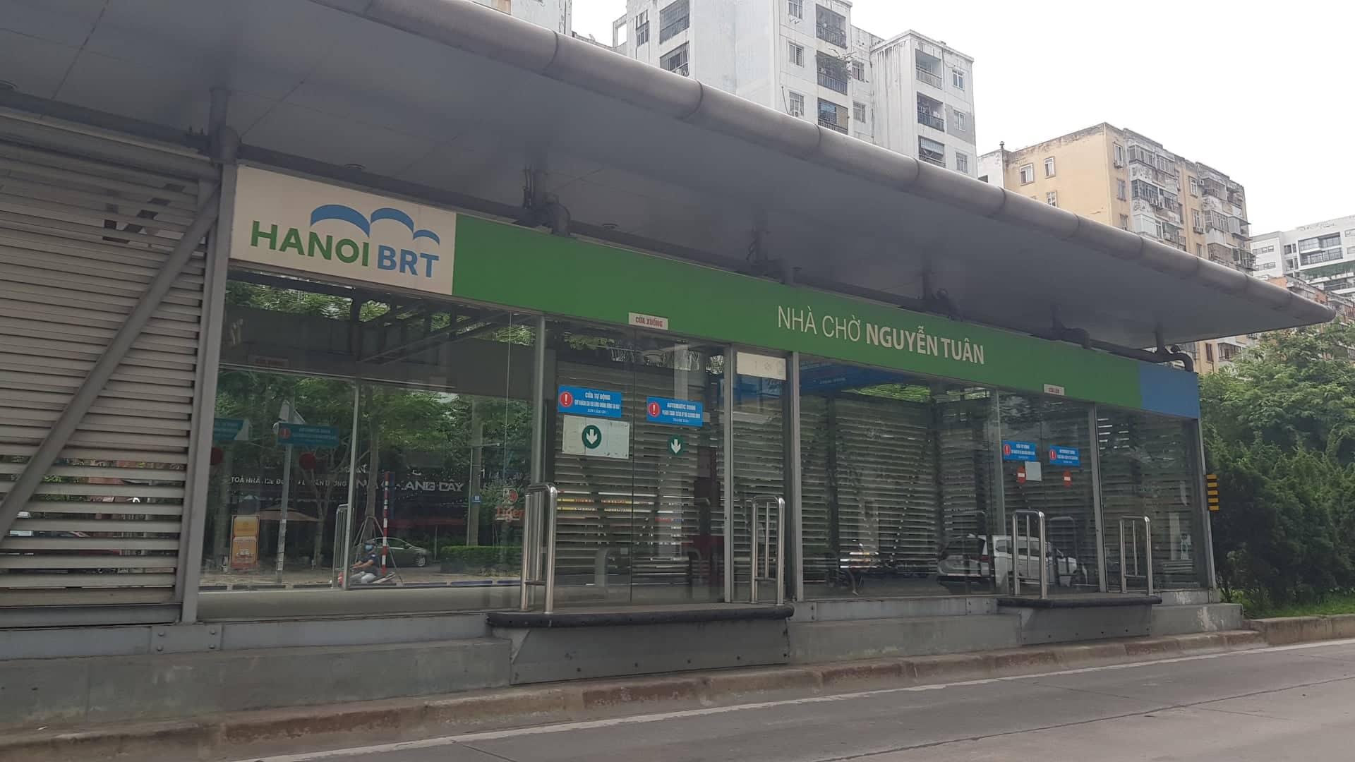 Việc khai thác tuyến BRT tại Hà Nội chưa hiệu quả. Ảnh: HT