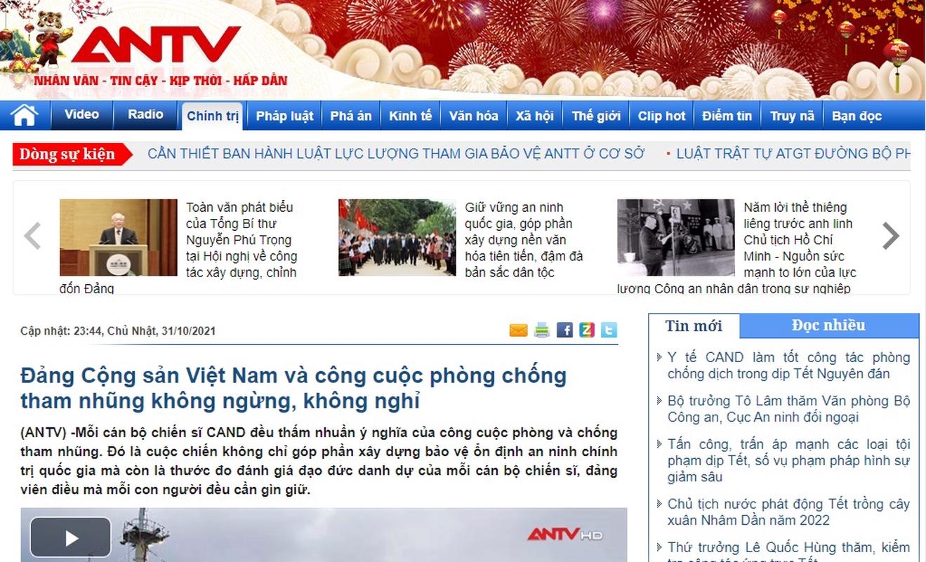 Kinh nghiệm tuyên truyền pháp luật phòng, chống tham nhũng trong Công an nhân dân