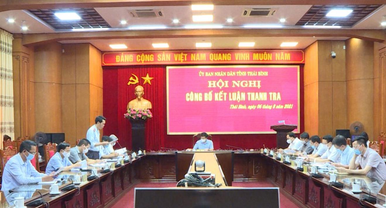 Thái Bình: Hoàn thành đúng tiến độ 100% kế hoạch thanh tra