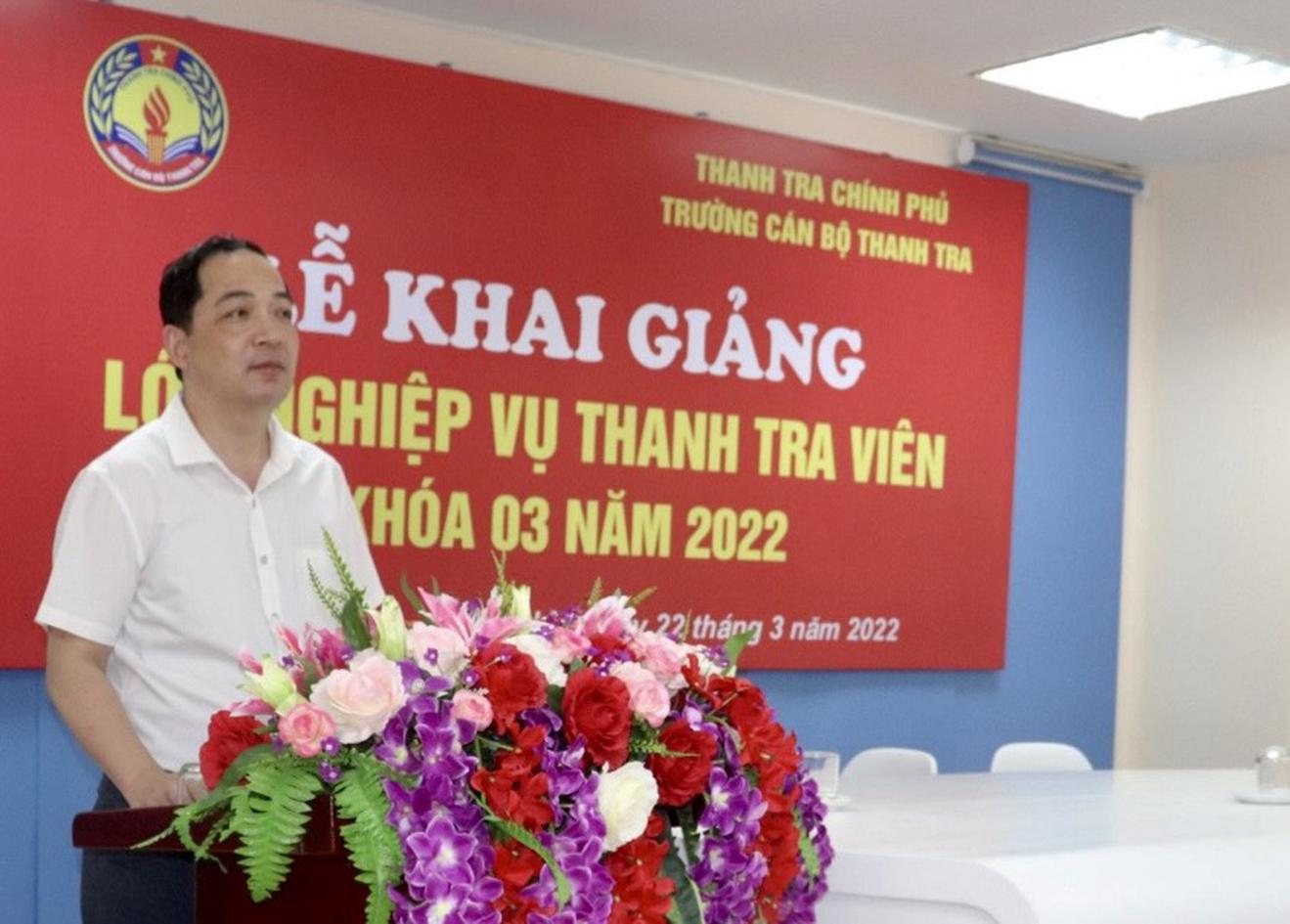 Gần 100 học viên tham dự lớp Bồi dưỡng nghiệp vụ thanh tra viên K03-2022