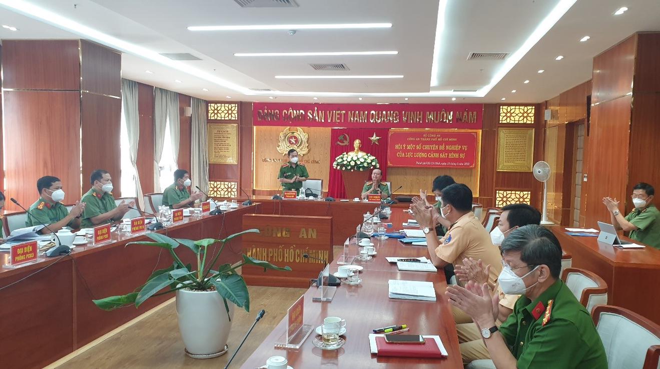 Thanh tra Bộ Công an kiểm tra việc thực hiện Kết luận thanh tra tại Công an TP. Hồ Chí Minh