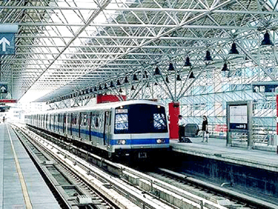Phối cảnh một tuyến metro - Ảnh tư liệu