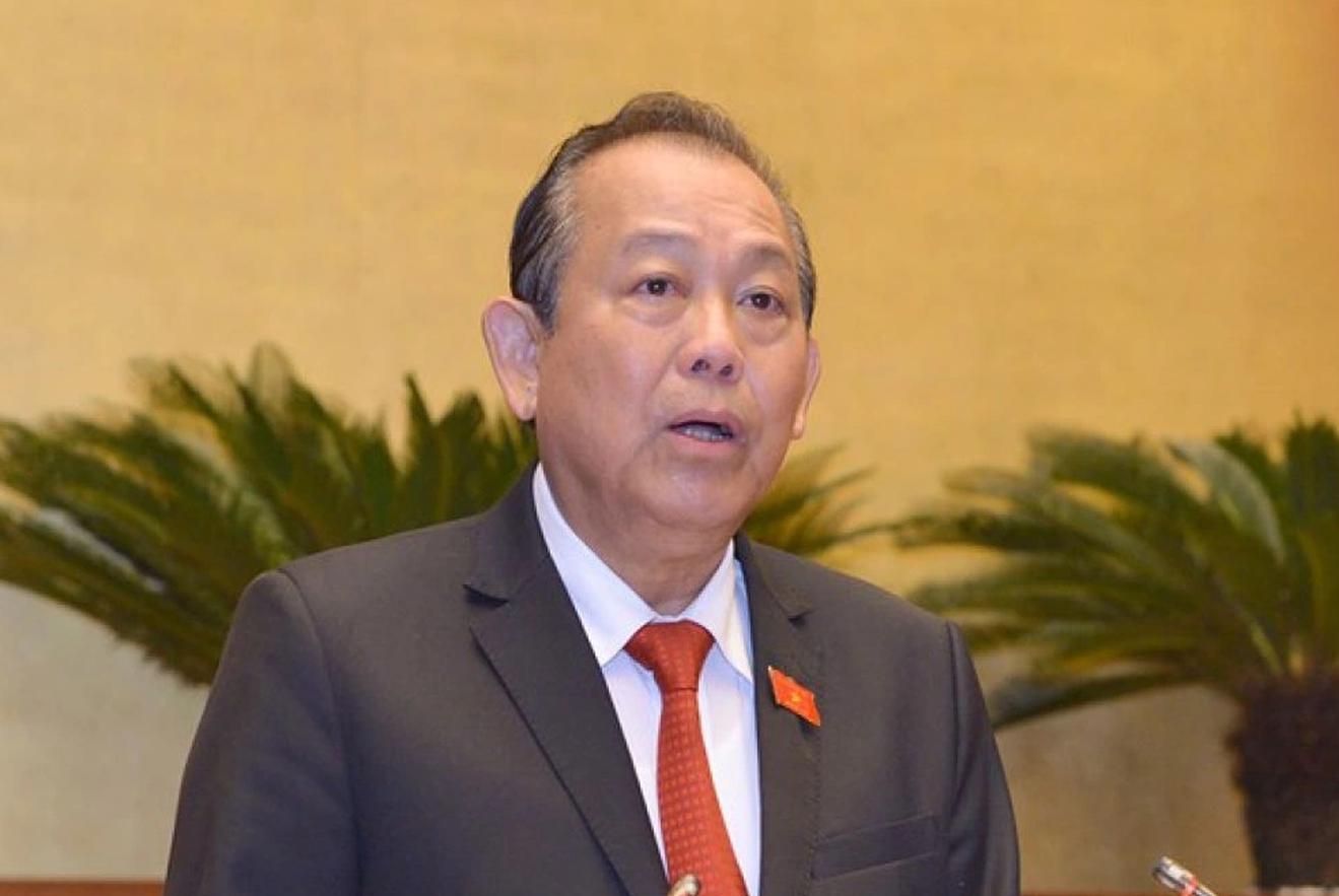Xem xét, kỷ luật nguyên Phó Thủ tướng Trương Hòa Bình