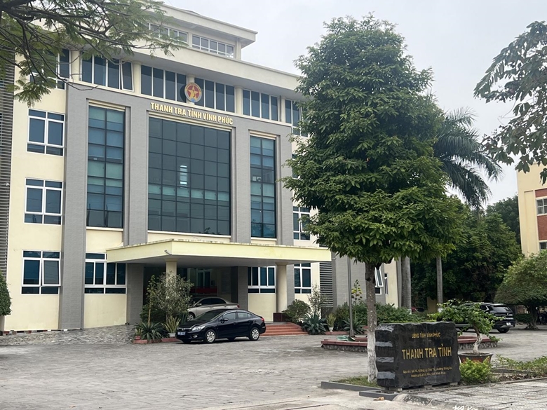 Trụ sở thanh tra tỉnh Vĩnh Phúc. Ảnh: ITN 