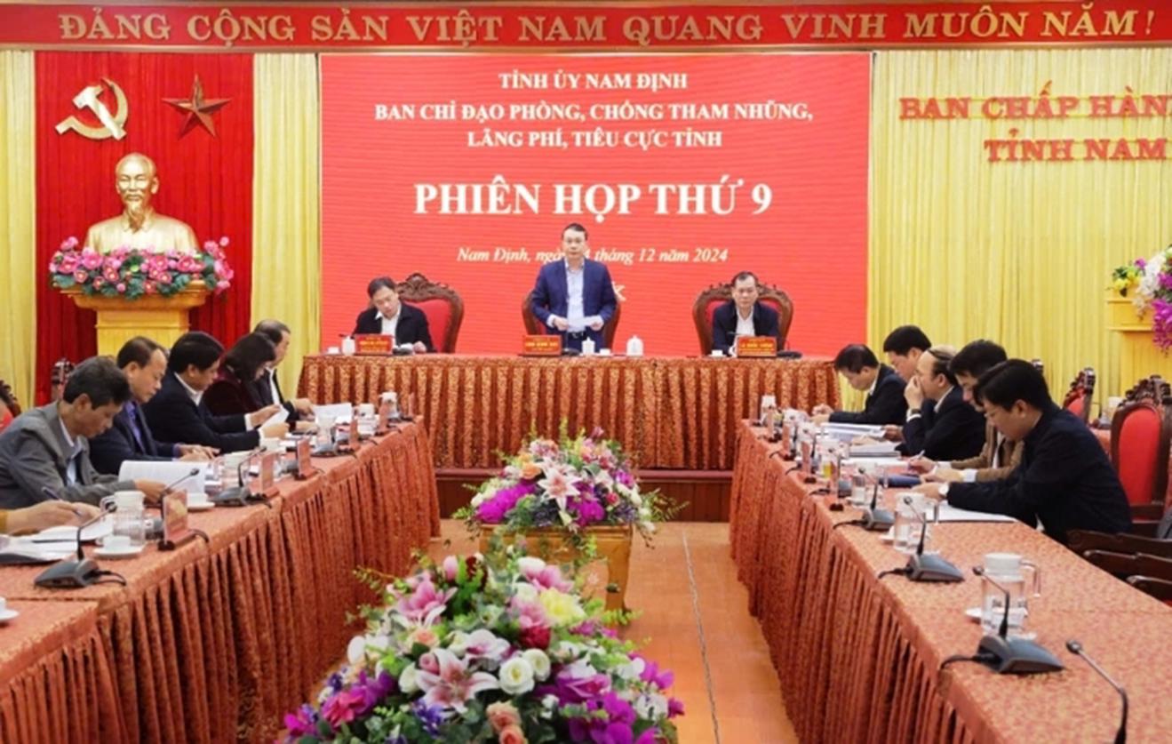 Nam Định: Phát hiện và xử lý nghiêm 8 vụ tham nhũng, tiêu cực